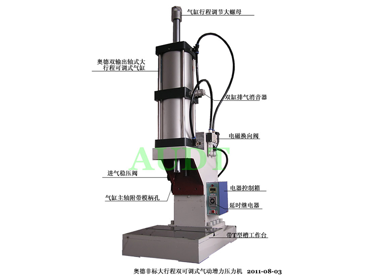 J1320大喉深气动压力机--非标品